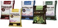 Garden Center Open bagged mulch soil