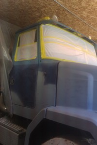 Preparing for Paint windshield all ready to go!