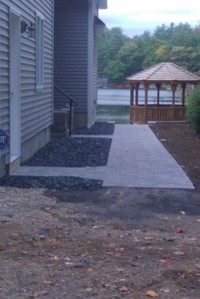 Water Front Patio Walkway